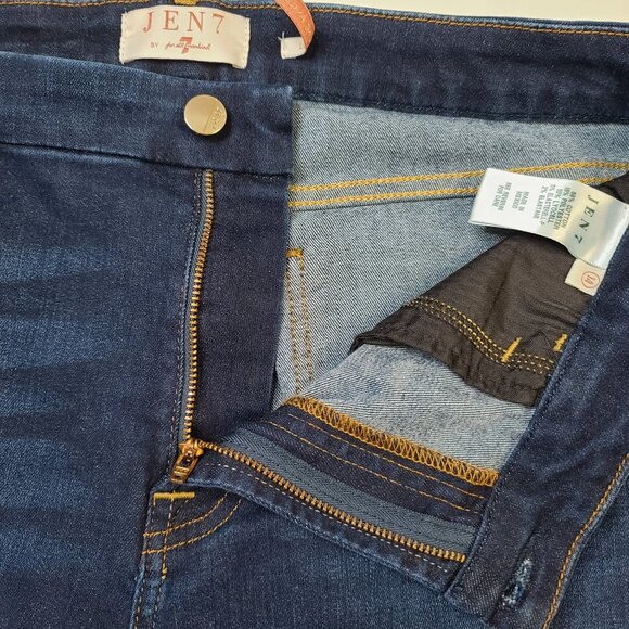 Jen7 7FAM Legging Ankle Blue Jeans 14 - Picture 4 of 7